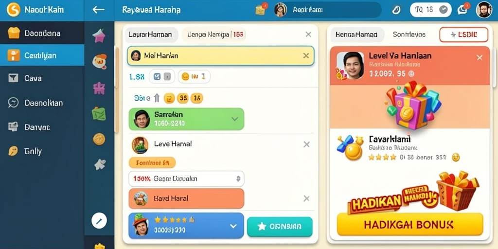 Tangkapan layar menampilkan pilihan tema slot yang beragam.