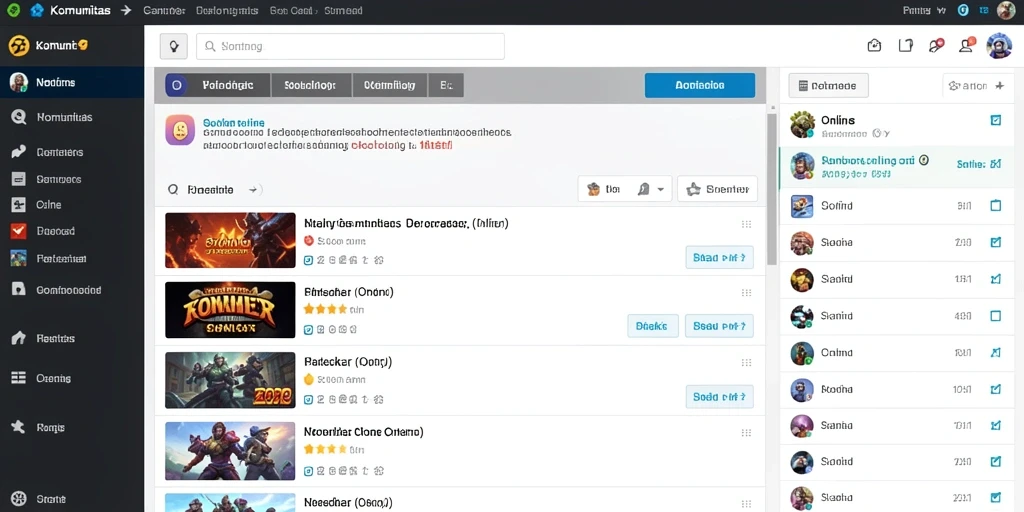 Tangkapan layar menampilkan leaderboard yang kompetitif.