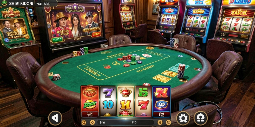 Screenshot dari fitur multiplayer yang seru.