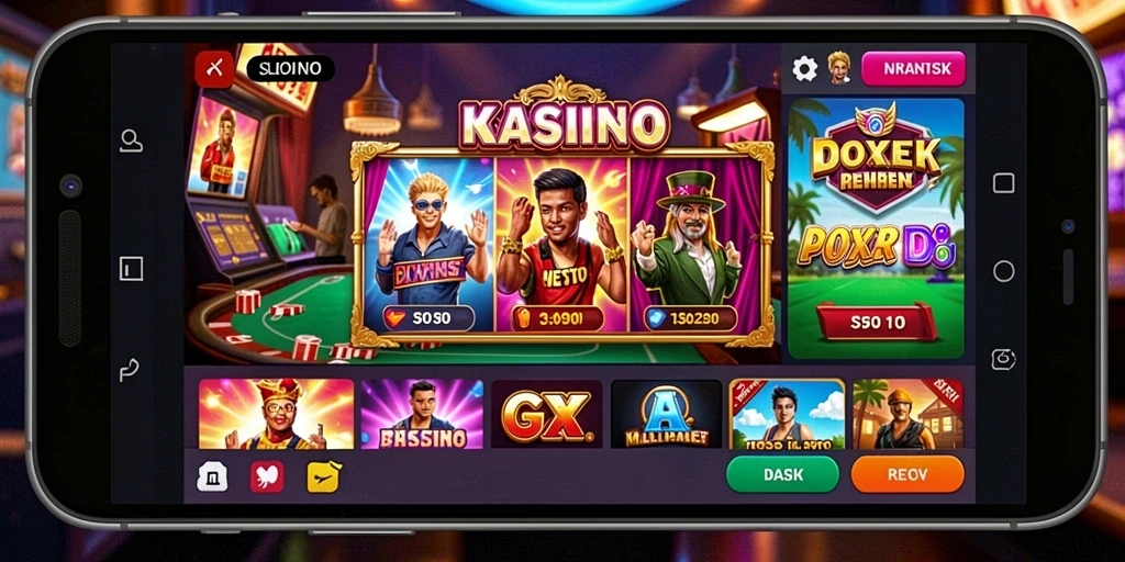 Beragam pilihan permainan slot yang seru.