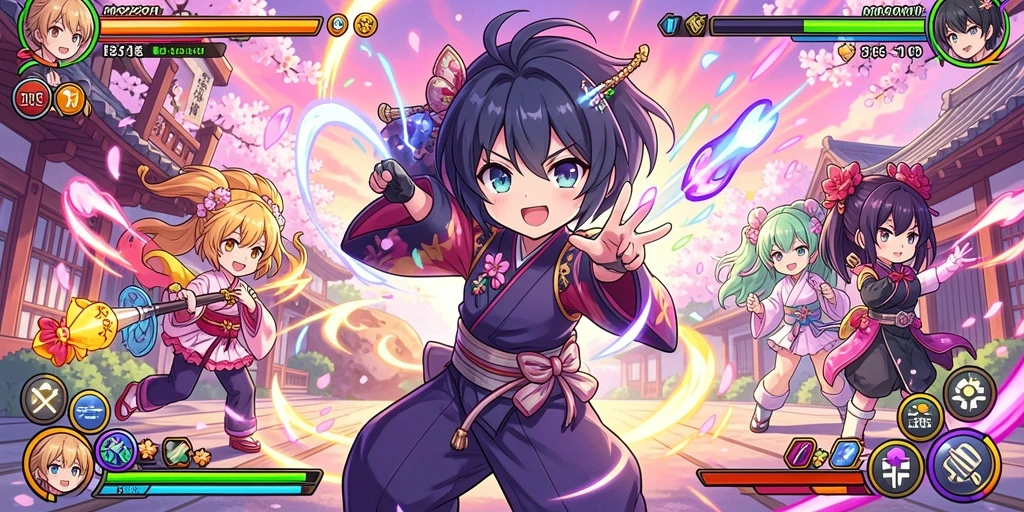 Fitur multiplayer untuk bermain bersama teman.