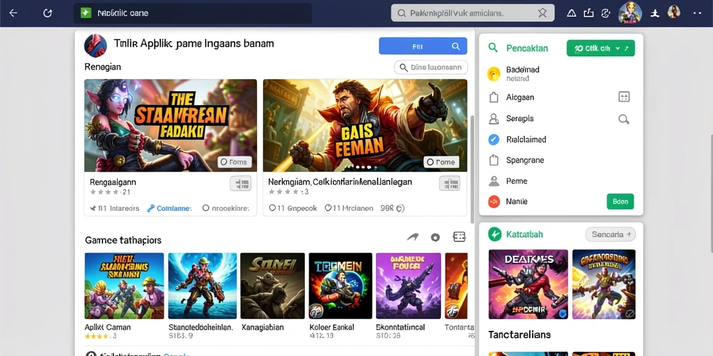 Fitur multiplayer yang memungkinkan berinteraksi.